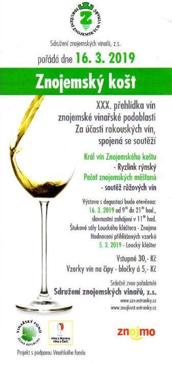 znojemský košt 2019